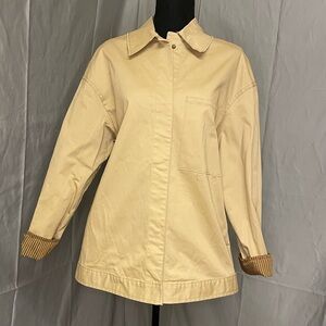 NWT Zara Tan Utility Jacket